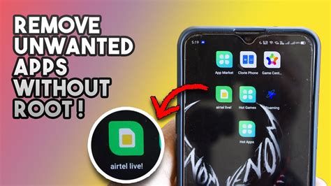 uninstall unwanted apps.